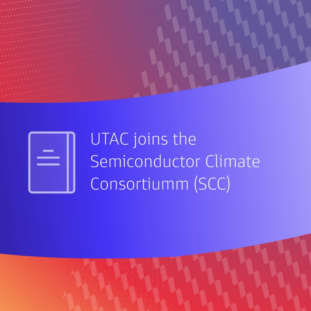 UTAC joins the Semiconductor Climate Consortium (SCC)