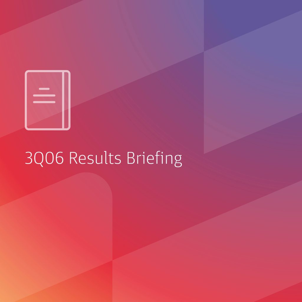  3Q06 Results Briefing