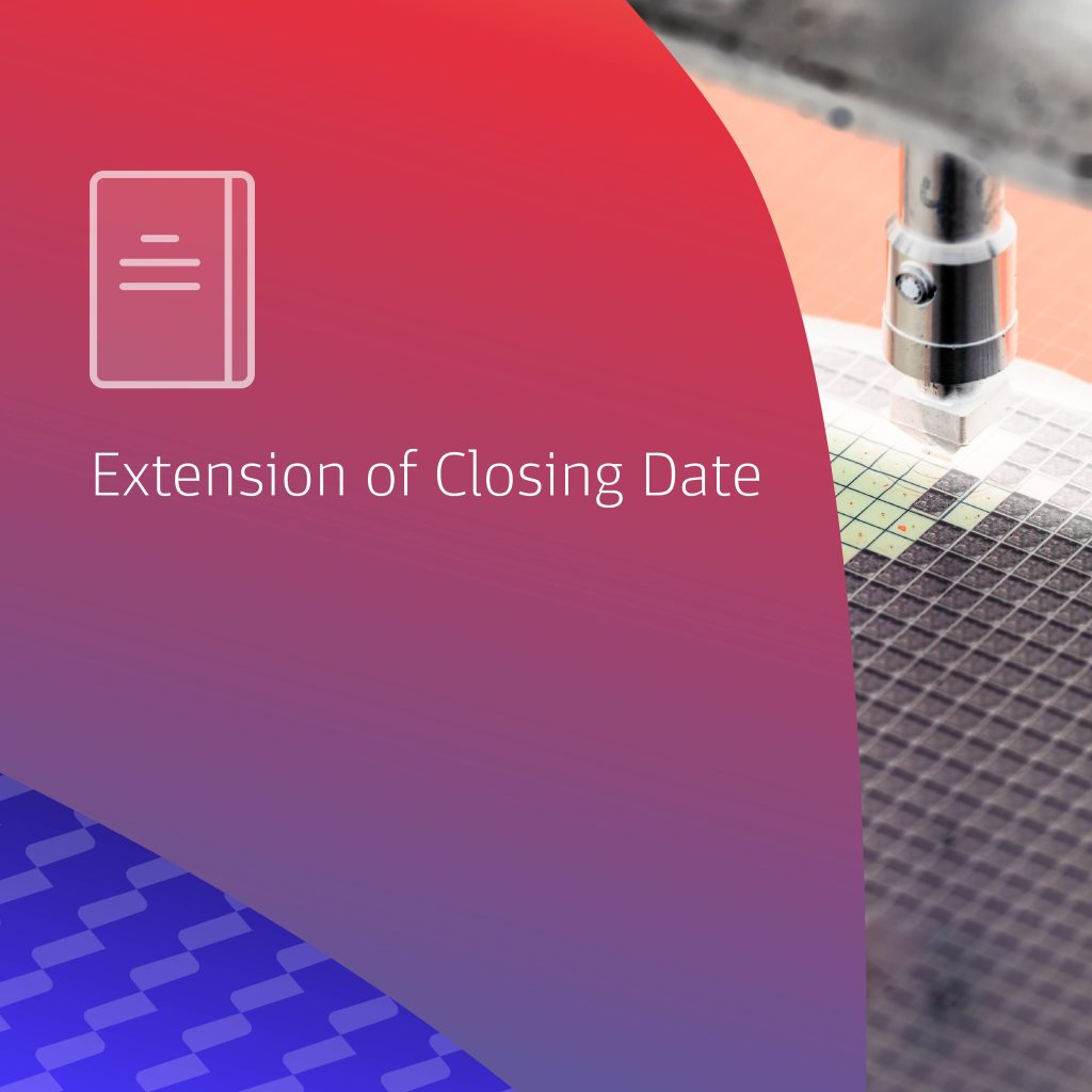 Extension Of Closing Date