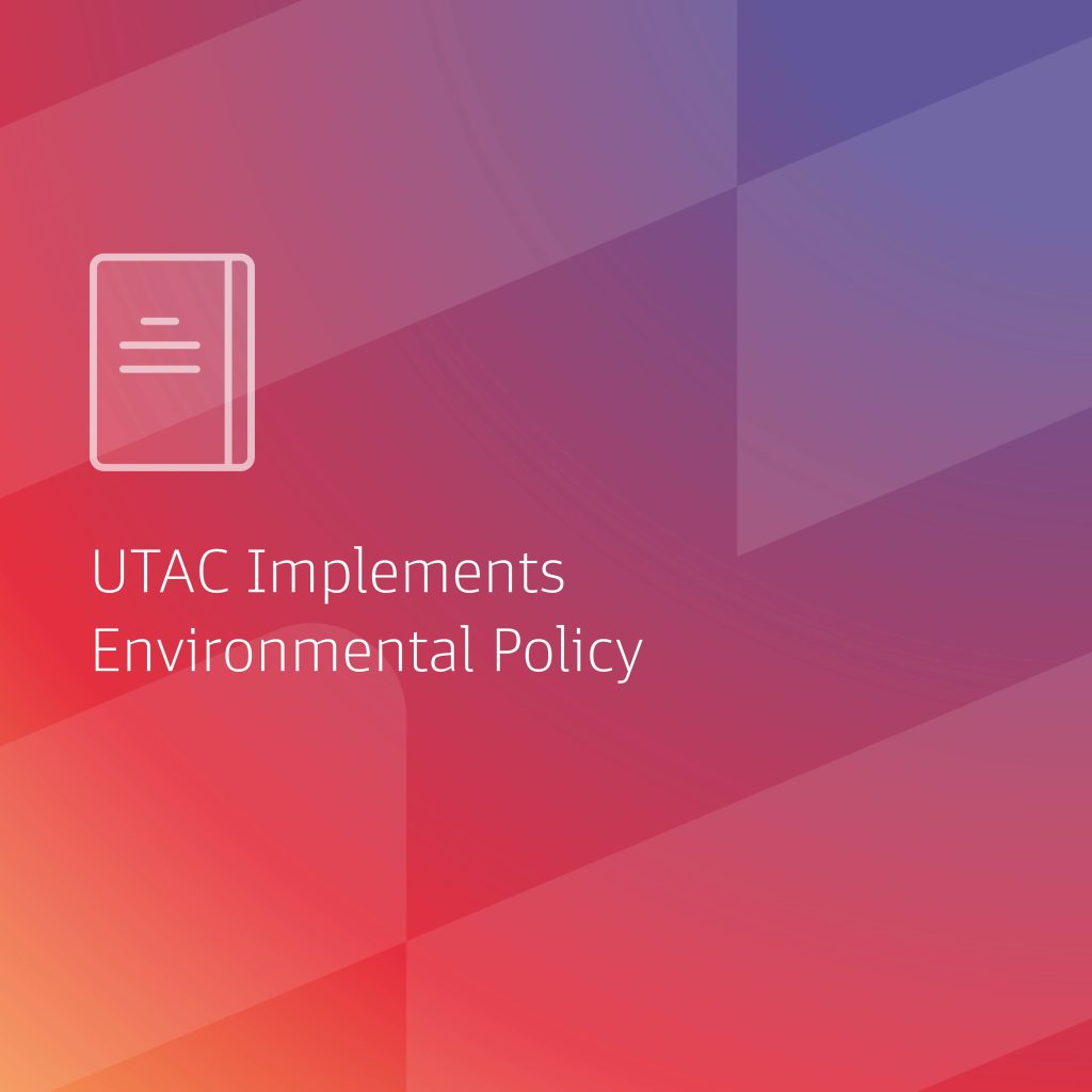 UTAC Implements Environmental Policy