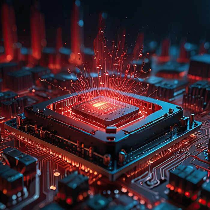 Efficient heat dissipation